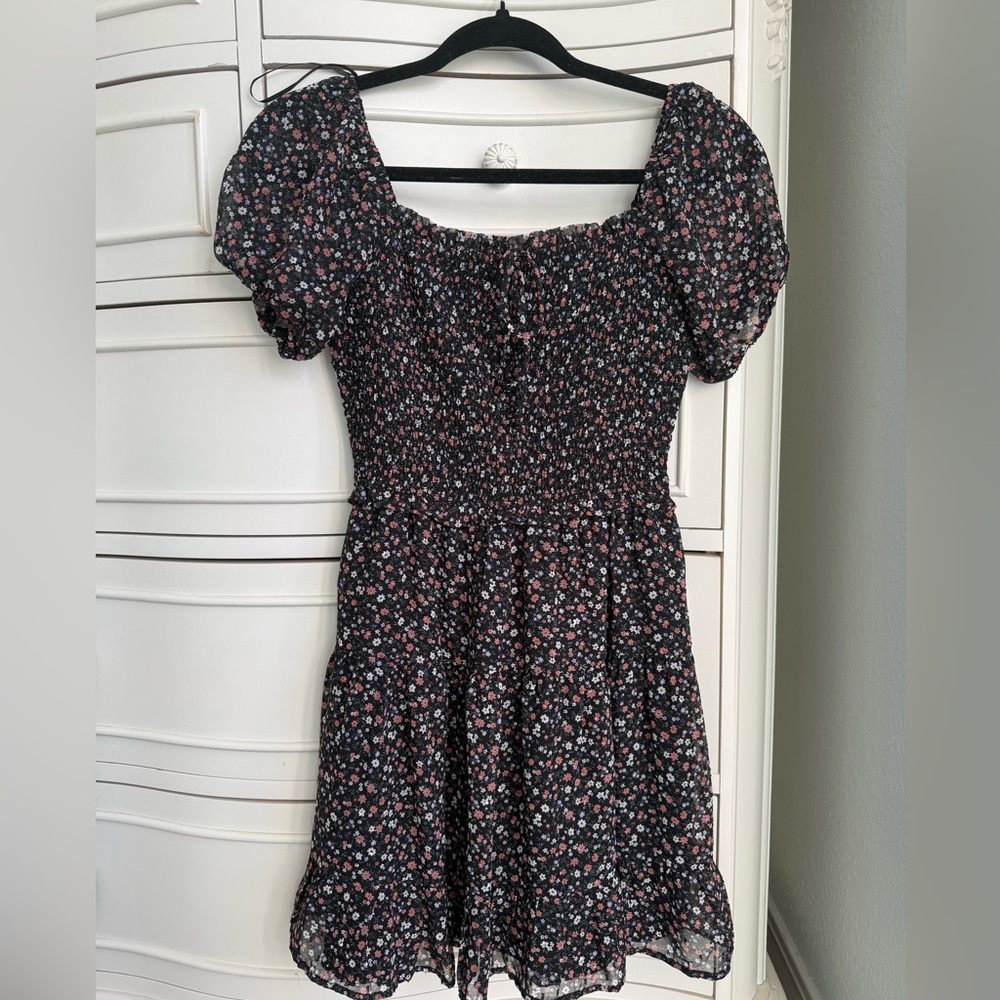 Floral Short Dress